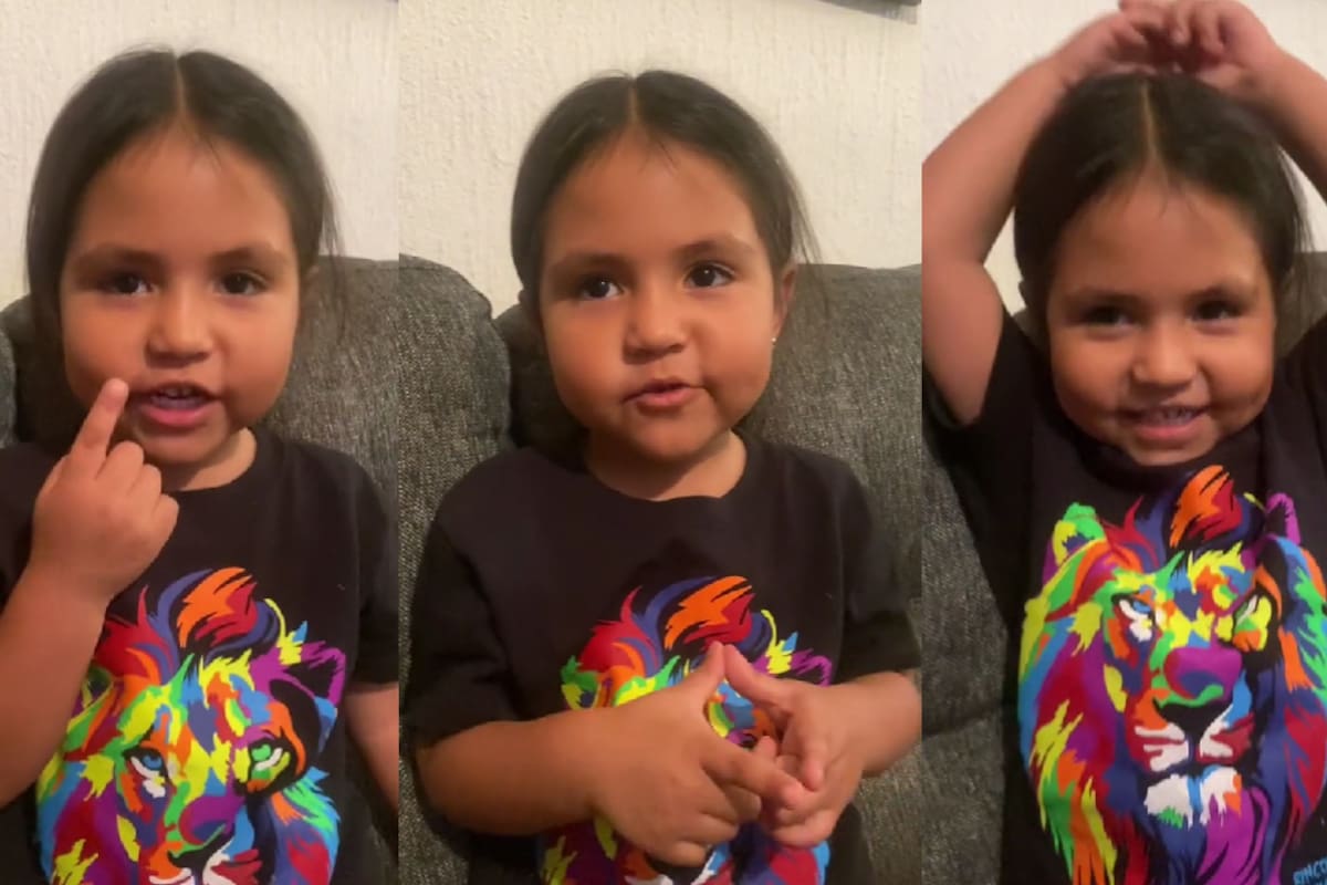 VIDEO: una mamá le enseña frases de “Las Perdidas” a su hija y genera polémica en redes sociales