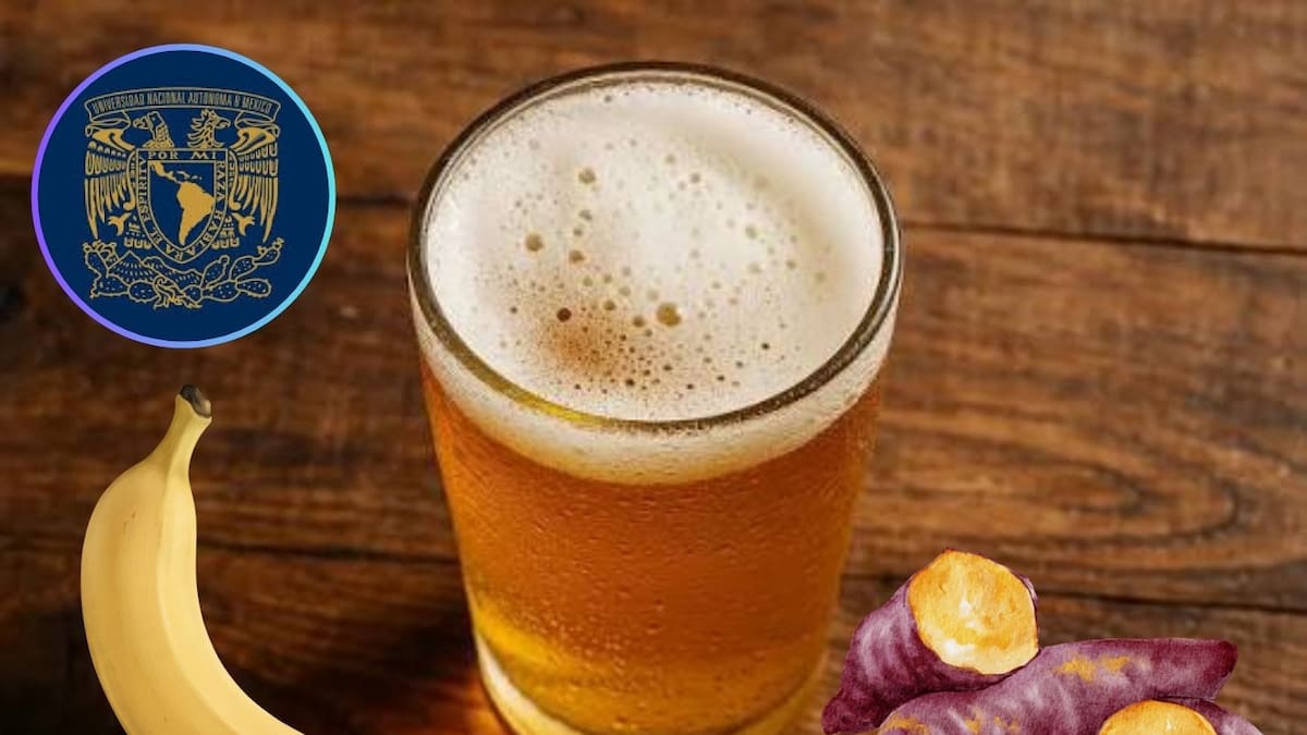 UNAM crea cervezas con plátano, camote, calabaza, amaranto y yuca para reducir el desperdicio de alimentos
