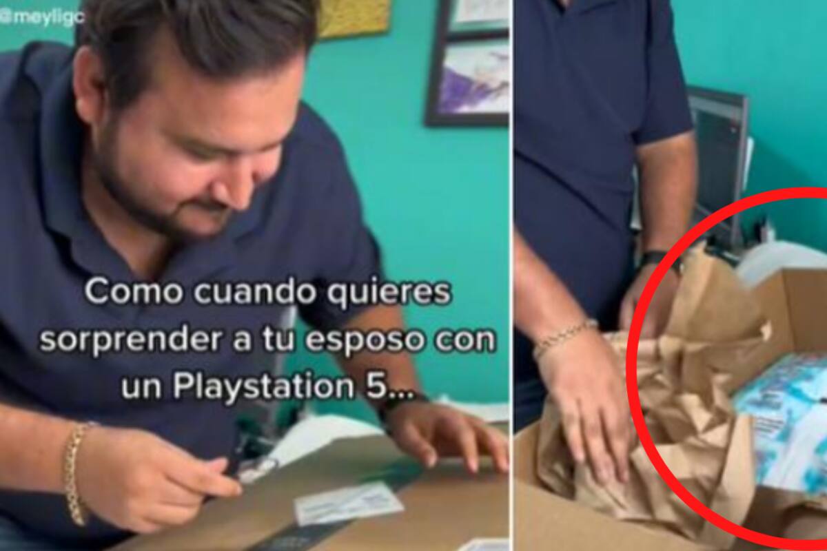 TikTok: Compró una PlayStation 5 en línea para su esposo y le llegó una bolsa de jabón