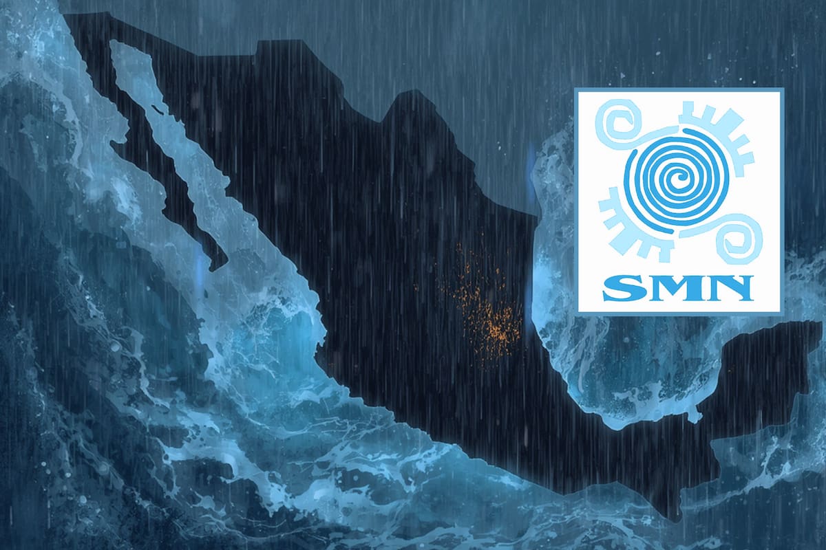 Lluvias intensas, granizo y calor de hasta 45 grados: El pronóstico del SMN para este lunes 29 y martes 30 de junio en México