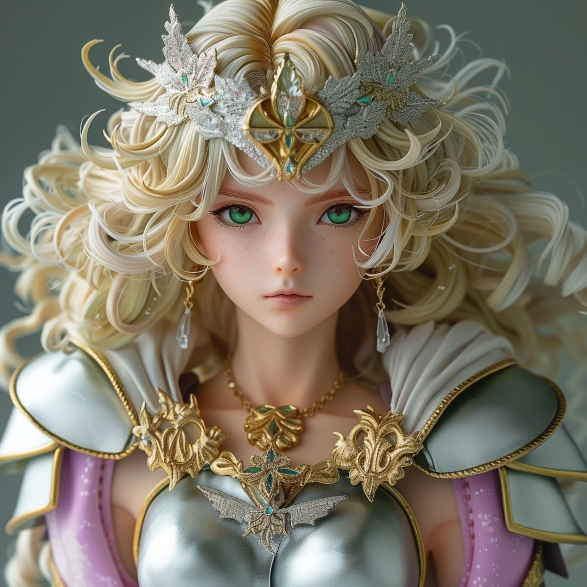 Midjourney transforma la imagen de Misty en una reinterpretación artística, fusionando elementos clásicos con toques modernos y creativos.