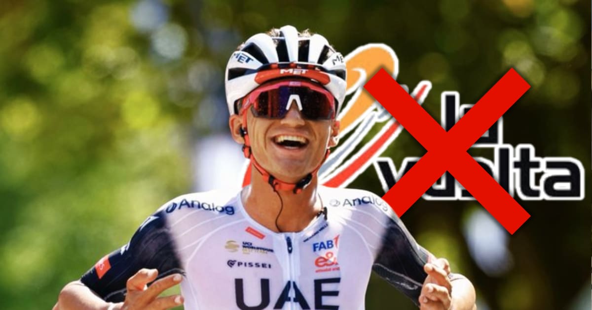 Por qué Isaac del Toro no correrá La Vuelta a España 2026?