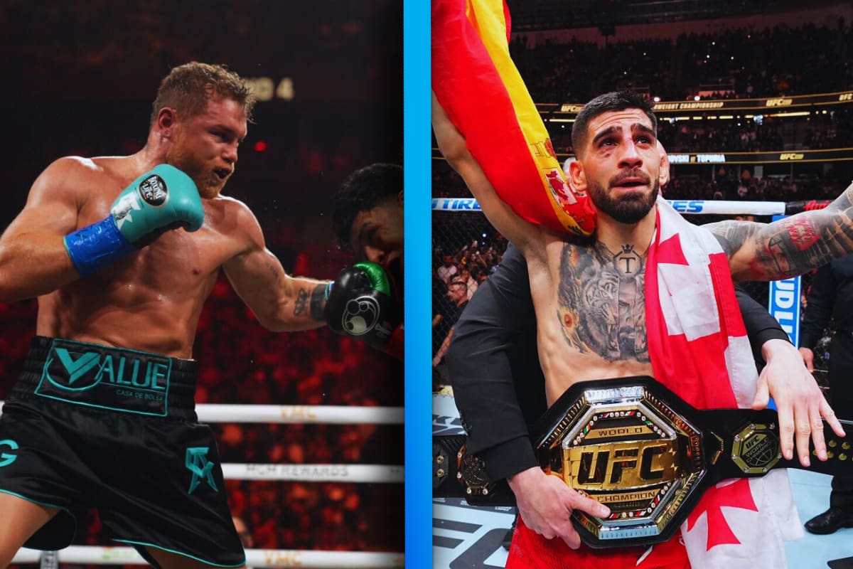 Ilia Topuria, campeón de la UFC, revela que se inspiró en el estilo de Canelo: “Aprendí mucho de él”