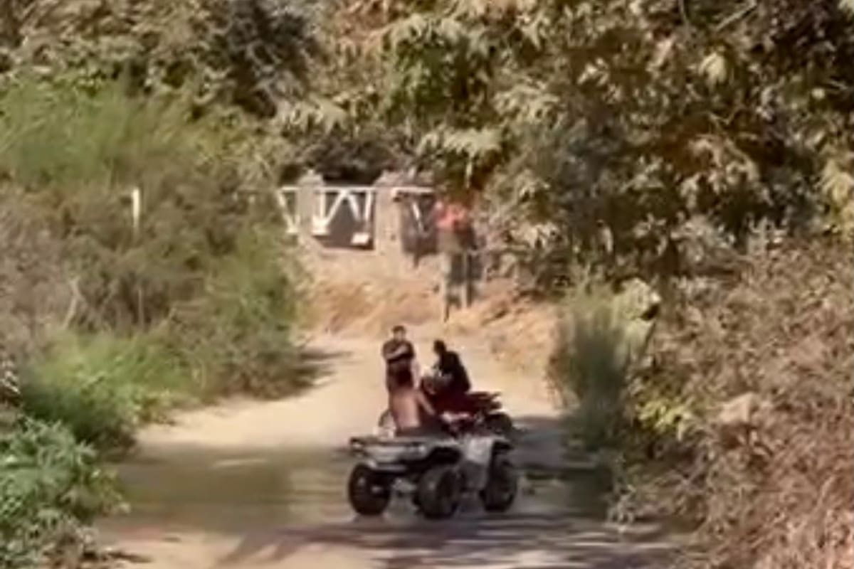 Habitantes del Cañón Rosarito piden “cero tolerancia” a vehículos recreativos por exceso de velocidad