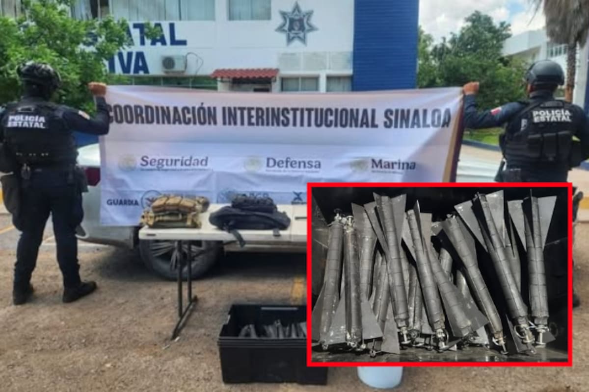 Aseguran explosivos y armas de alto poder en Navolato durante operativo interinstitucional