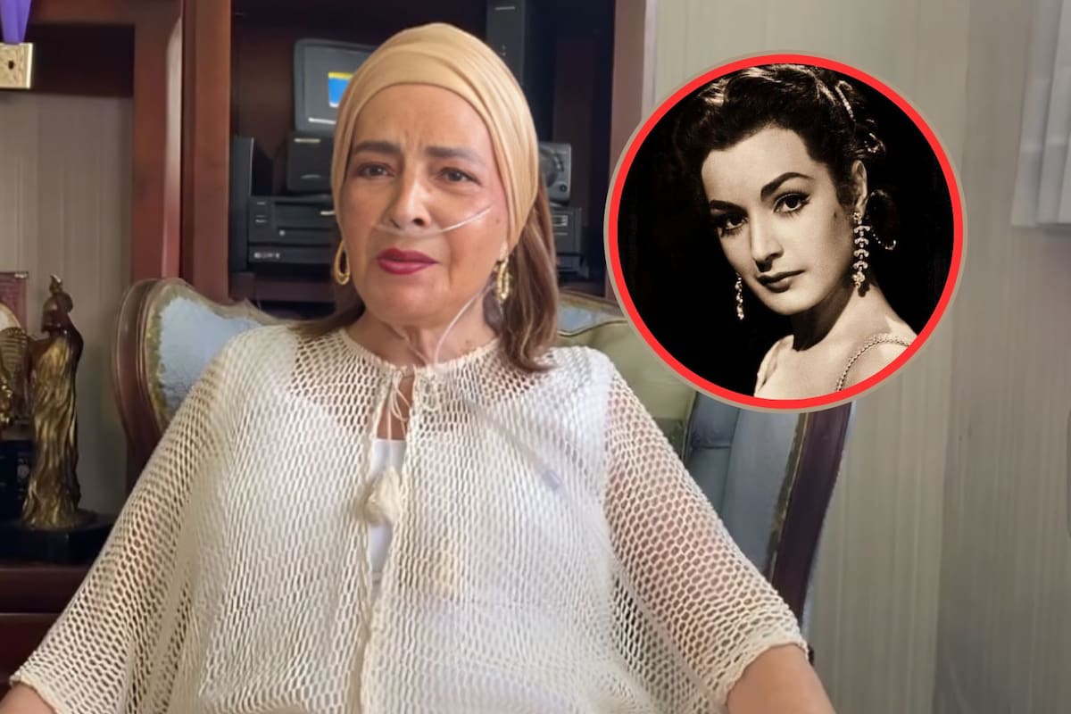 Elsa Aguirre reaparece con oxígeno y anuncia libro autobiográfico sobre su vida y carrera en el cine mexicano
