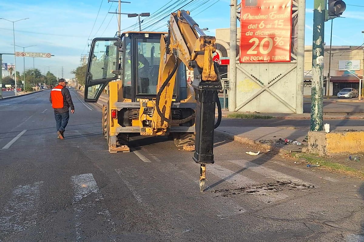 Labores de construcción de paso a desnivel iniciaron sin contratiempos