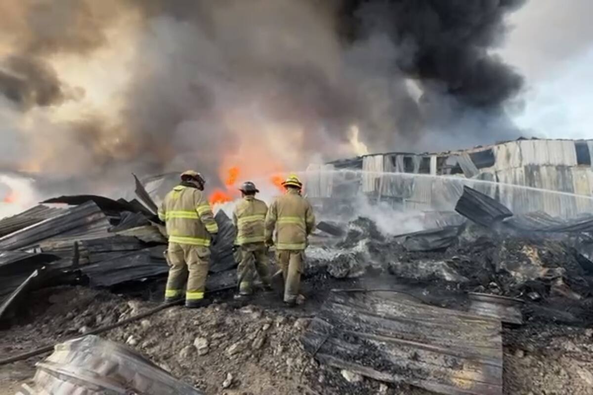 Genera fuego contaminación en la zona