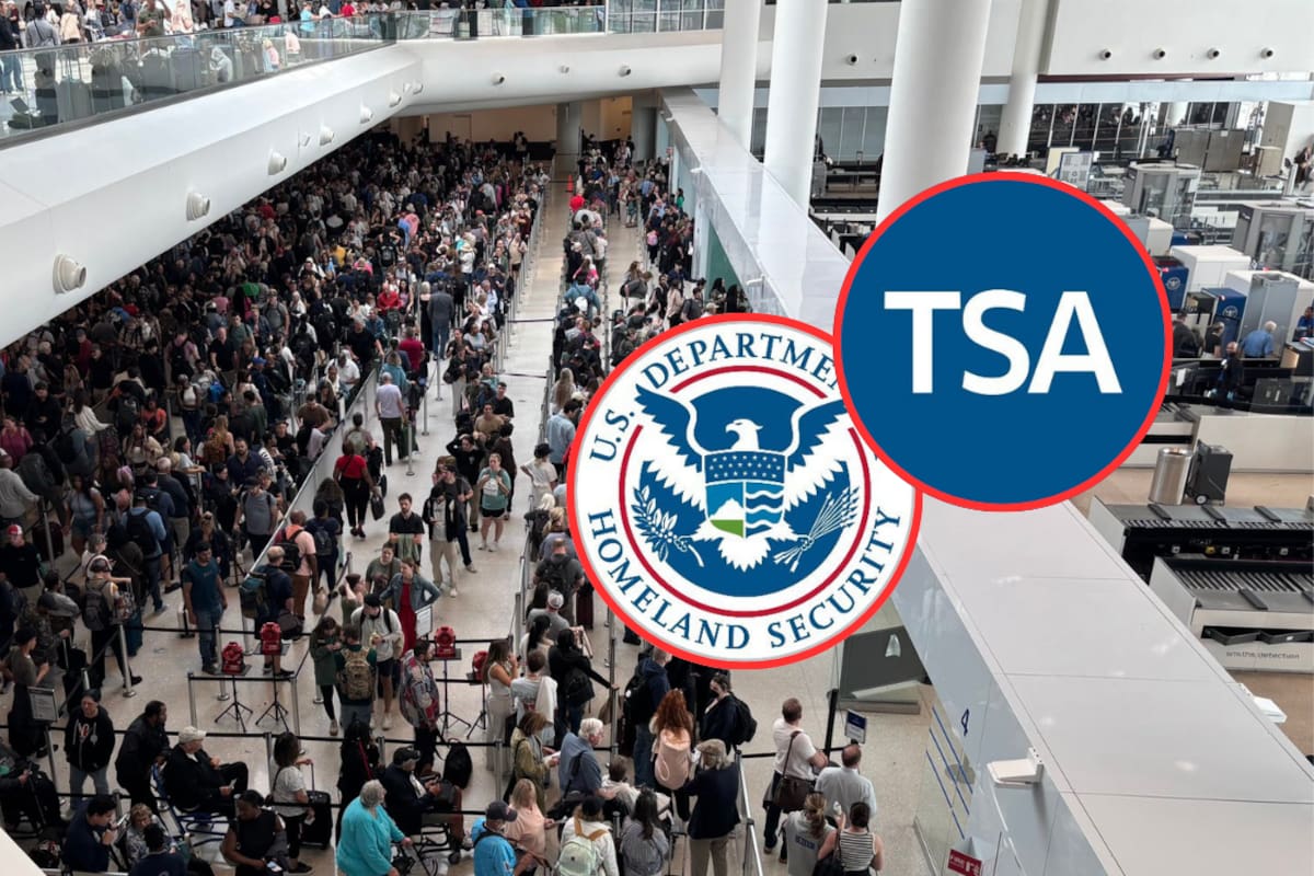 Por recortes en el Departamento de Seguridad Nacional, vacacionistas de “spring break” pasan horas de espera en aeropuertos de Estados Unidos