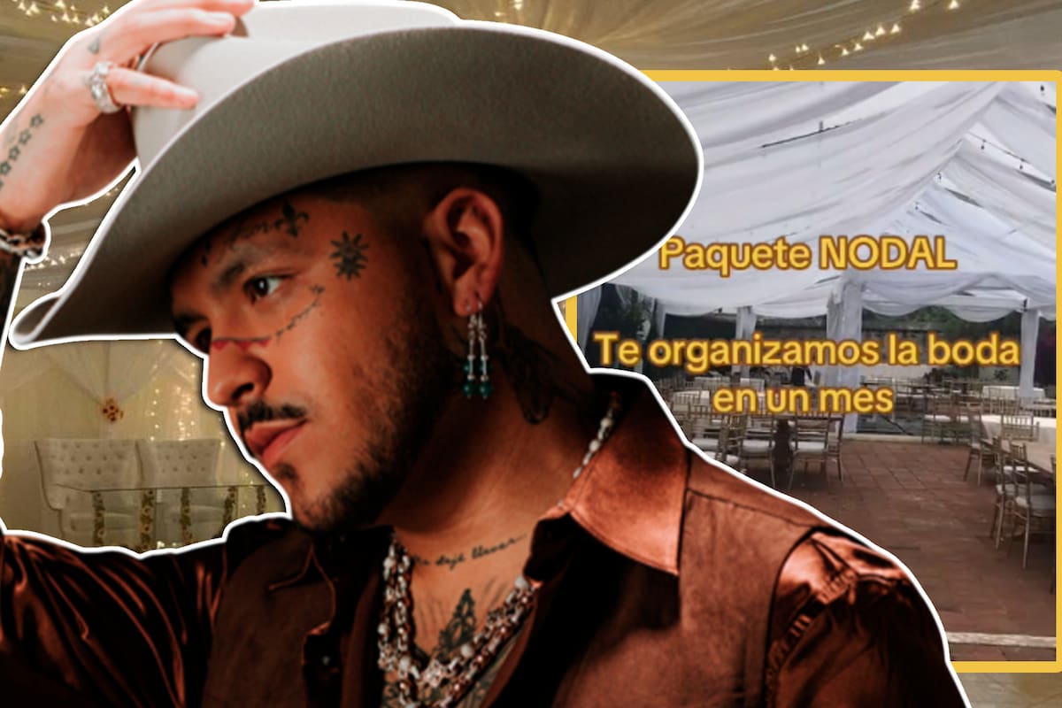‘Paquete Nodal’: así un salón de fiestas promociona su servicio exprés; “te organizamos la boda en un mes”