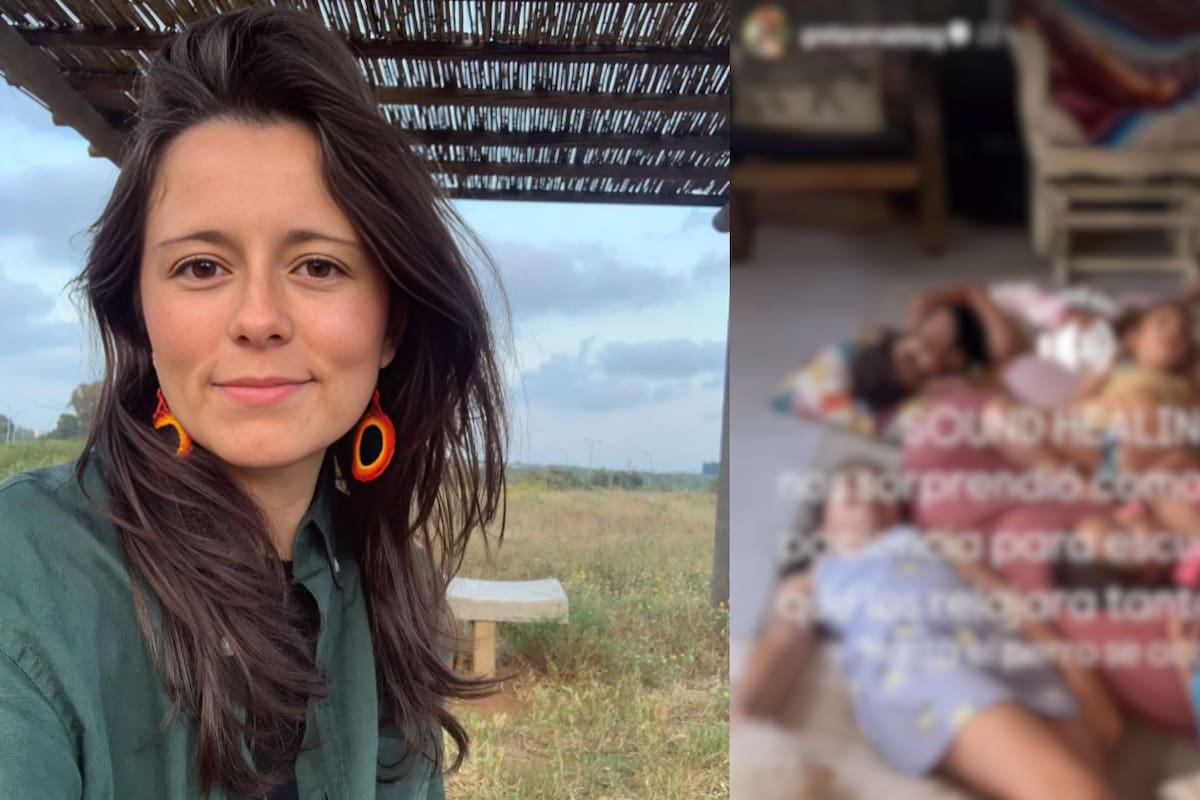 La actriz mexicana, Greta Cervantes, brinda ayuda a niños en Israel durante ataques de Irán