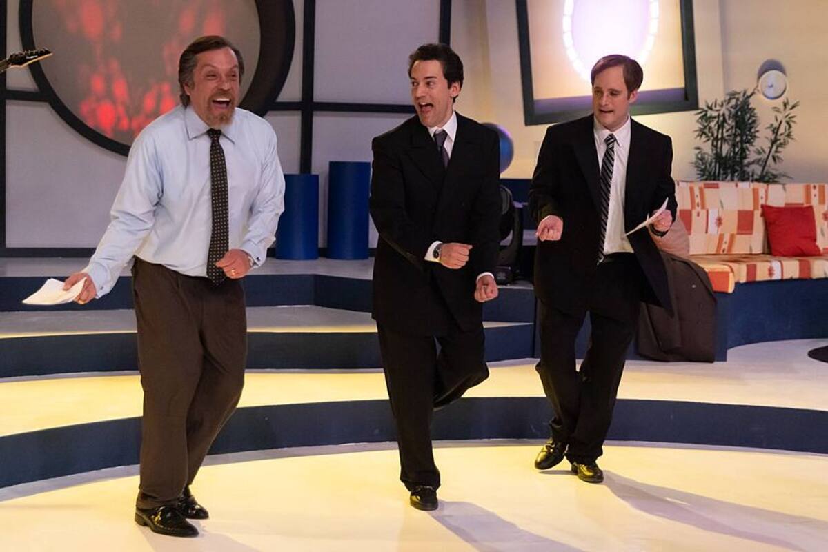 Paco Stanley (Roberto Duarte), Mario Bezares (Luis Gerardo Méndez), Jorge Gil (Diego Boneta)