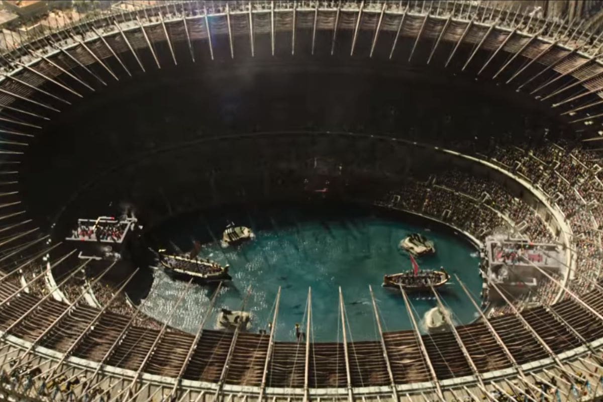 Gladiador 2: ¿Hubo batallas navales en el Coliseo Romano?