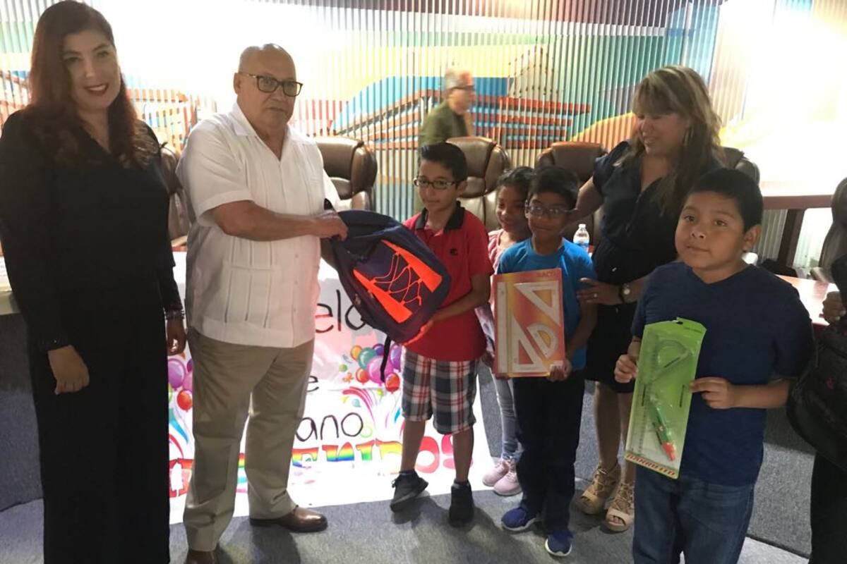 Entregarán hasta 500 mochilas a niños de escasos recursos
