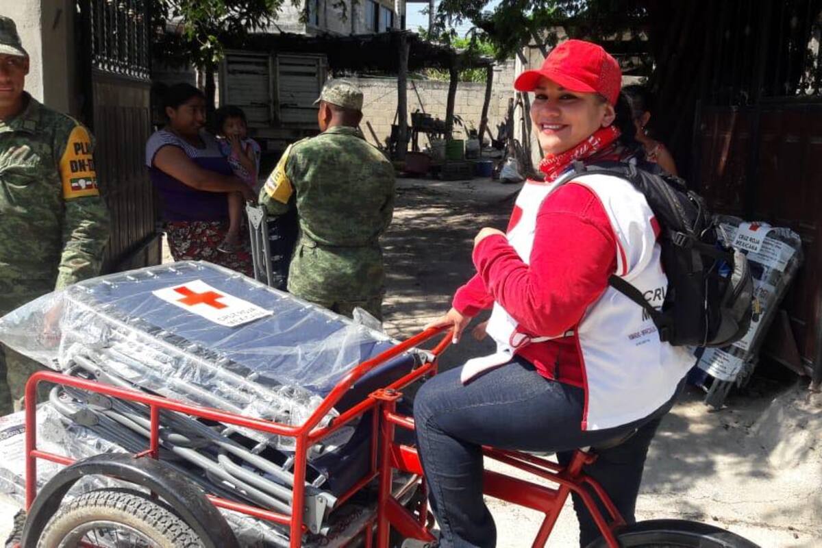 A dos años del sismo del 19S, Cecilia recuerda su experiencia como socorrista