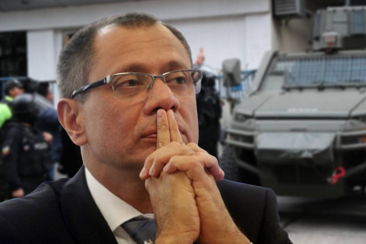 Mandan a Jorge Glas a cárcel de máxima seguridad tras sacarlo de Embajada de México
