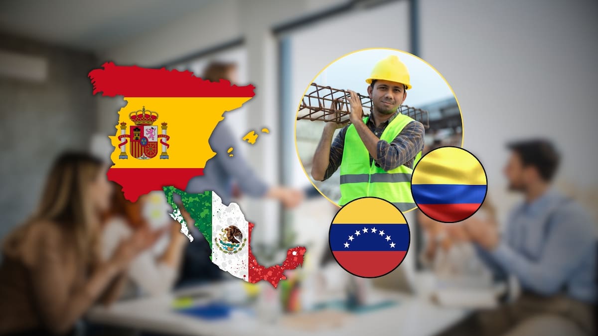 Venezolanos ya desplazaron a colombianos y tienen el mayor crecimiento de nuevos trabajadores extranjeros en España: Un nuevo mapa laboral que también está afectando a México