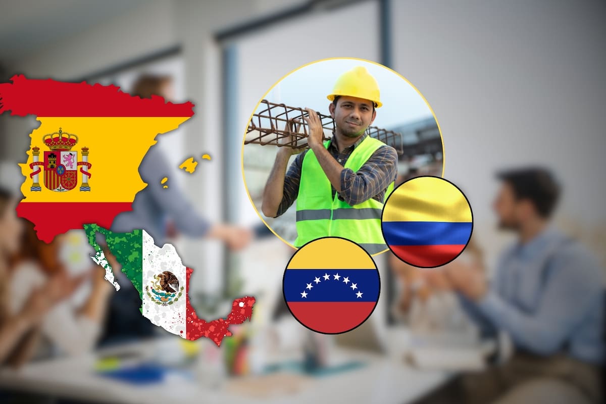 Venezolanos ya desplazaron a colombianos y tienen el mayor crecimiento de nuevos trabajadores extranjeros en España: Un nuevo mapa laboral que también está afectando a México