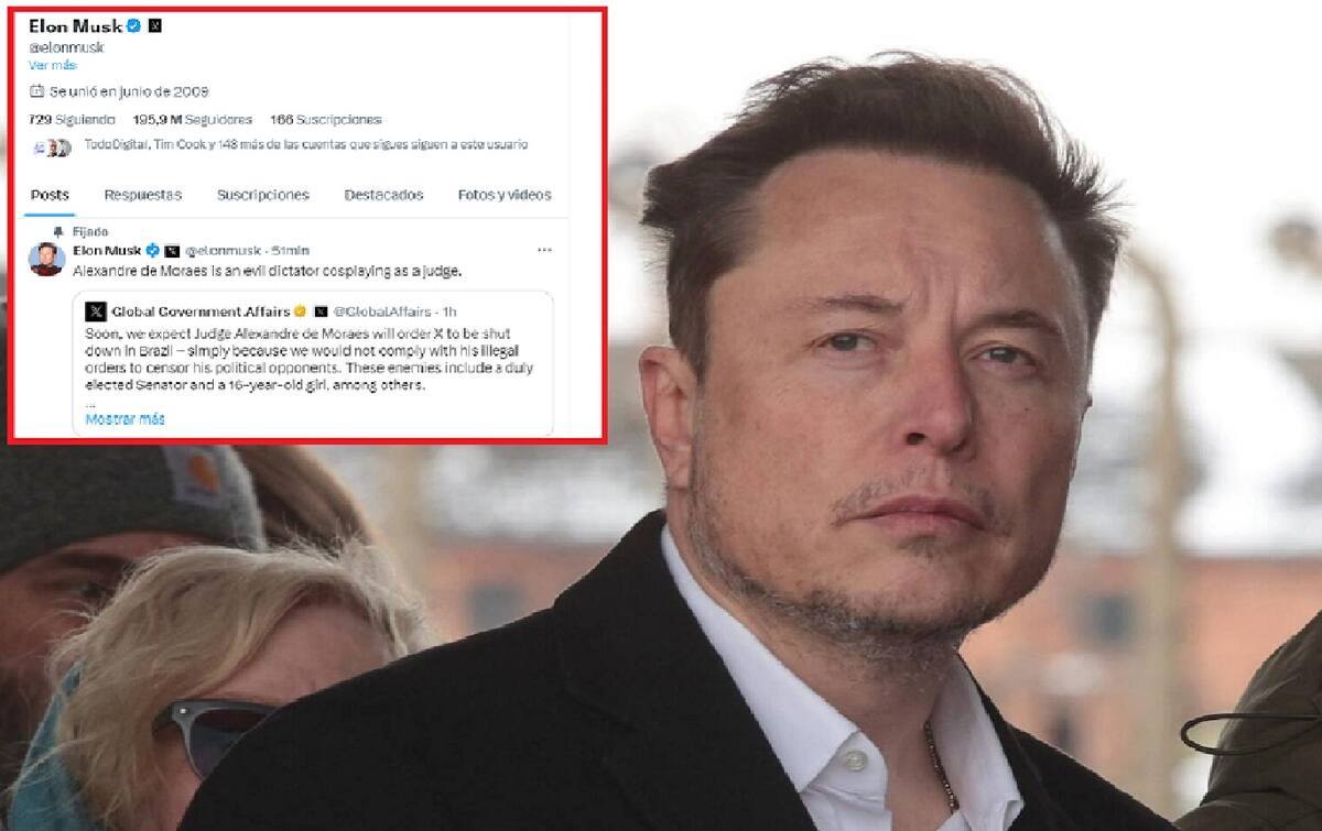Previamente, el 17 de agosto, la red social X había emitido un comunicado detallado en el que advertía que se verían obligados a cesar sus operaciones en Brasil y despedir a su personal debido a lo que describieron como "órdenes de censura" emitidas por Moraes. Foto: EFE/X