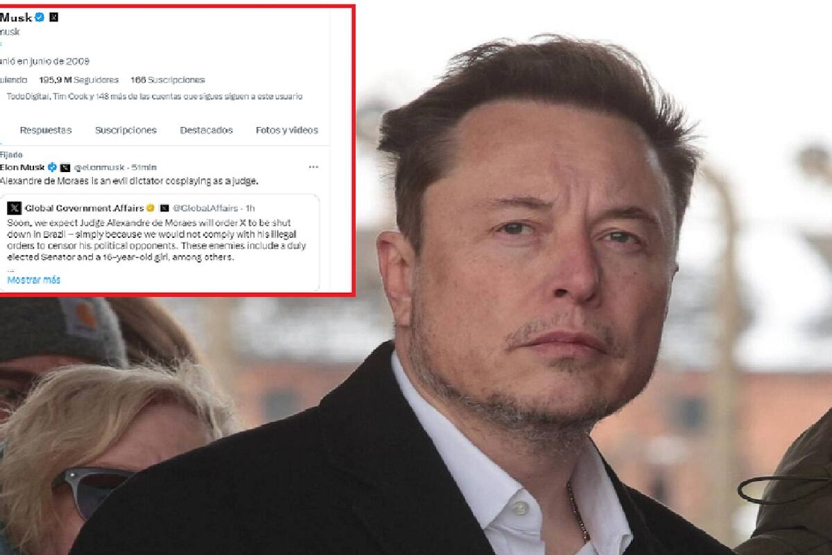 X, antes Twitter, recibe amenaza de ser suspendido por el Tribunal Supremo de Brasil