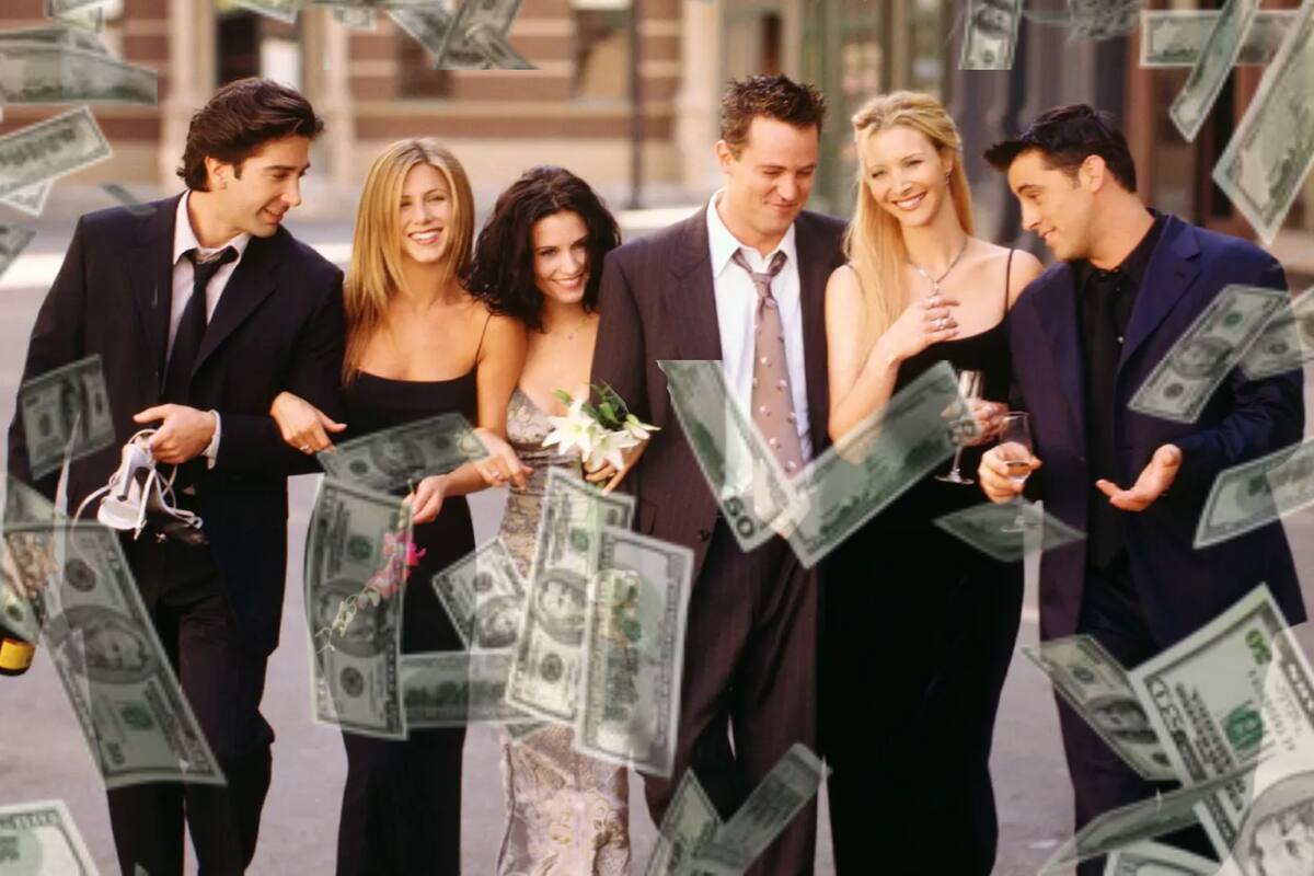Esta es la millonaria cantidad que reciben los protagonistas de Friends a más de 30 años de su estreno