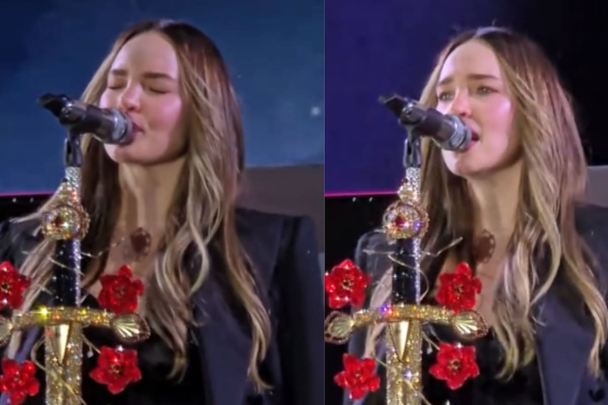 ¿Por Lupillo Rivera? Belinda rompe en llanto durante su concierto en Guadalajara