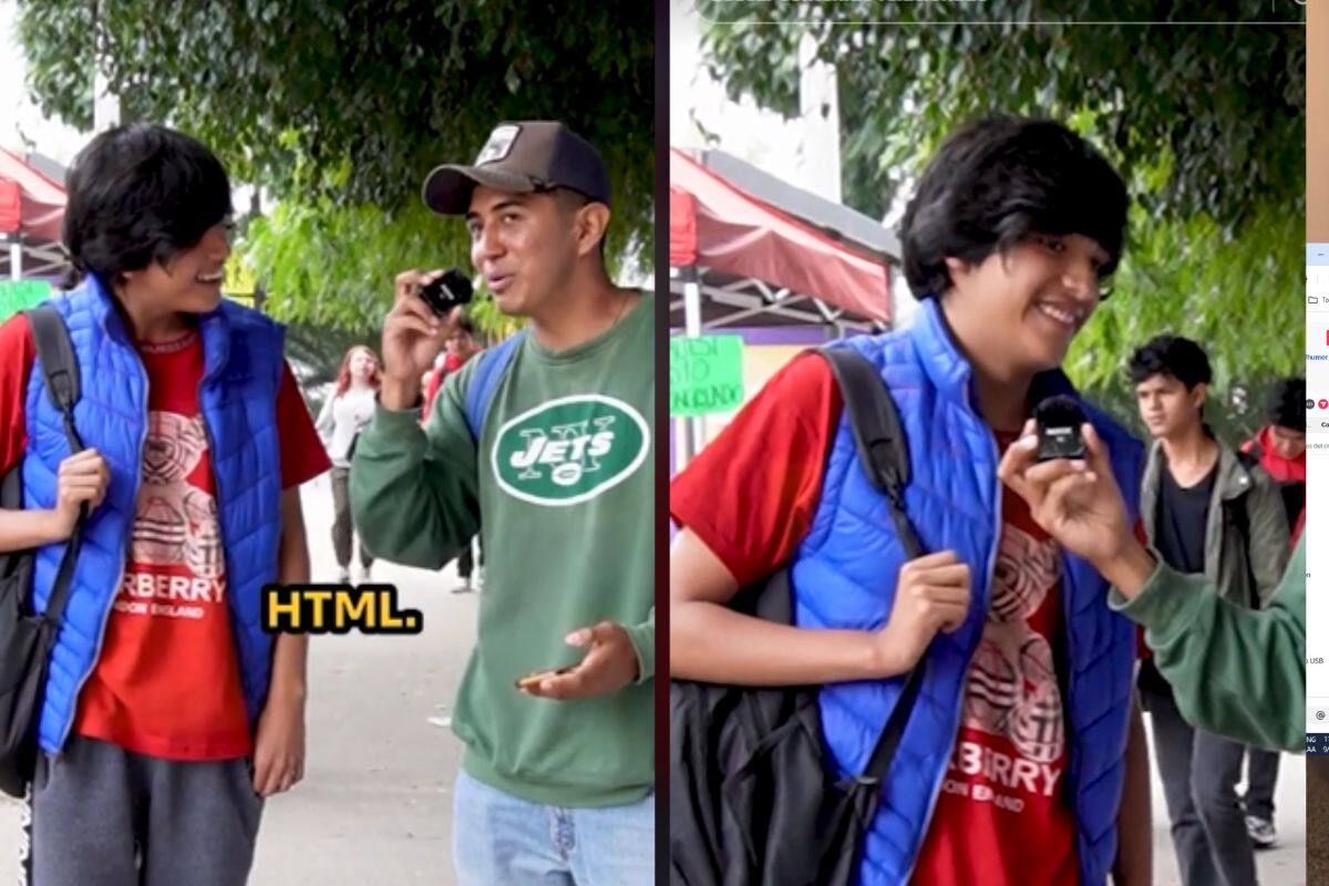 “Me daría algo, la verdad”: Hombre se viraliza por negarse a andar con una mujer que tenga HTML