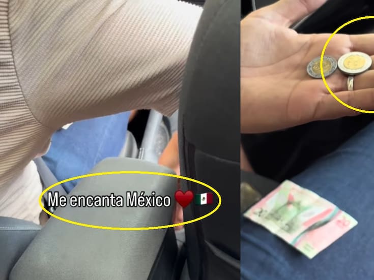Joven mexicana en Paris toma Uber y el chofer la sorprende al mostrarle que colecciona dinero de México