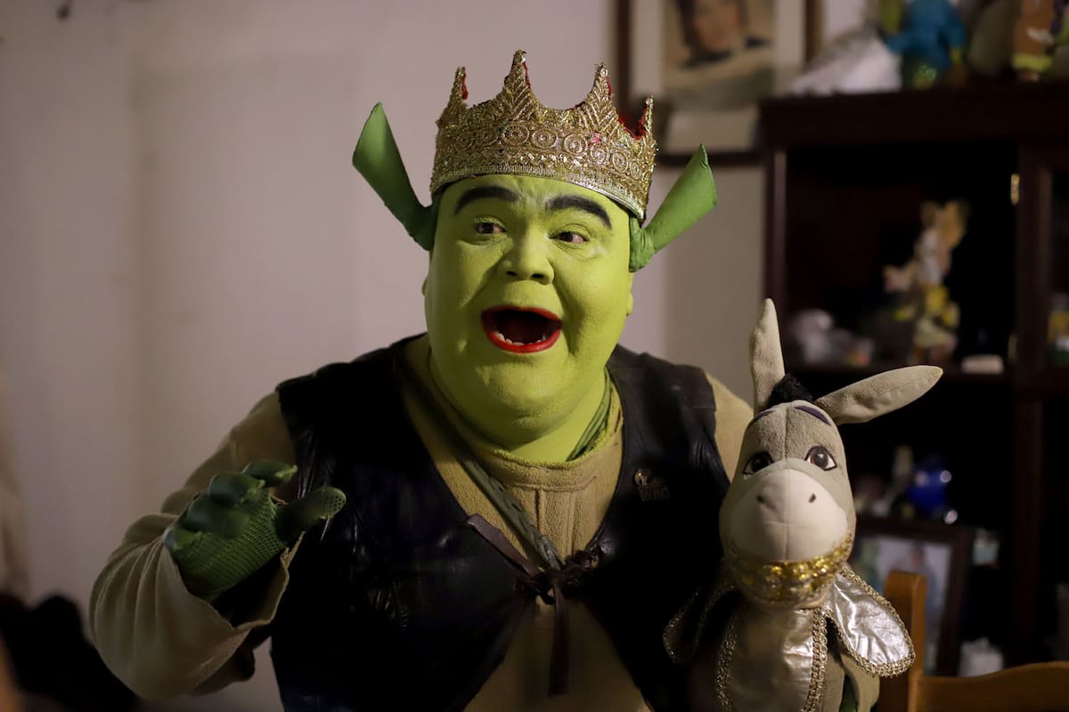 Fotos: Inspira a usuarios de redes el Shrek de Tijuana