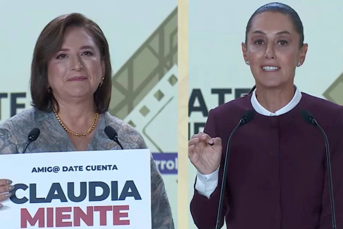 Xóchitl Gálvez propone debate exclusivo con Claudia Sheinbaum