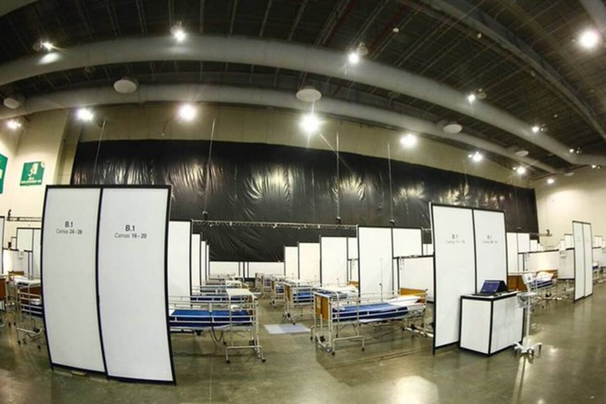 UNAM construye hospital en 21 días para atender Covid-19