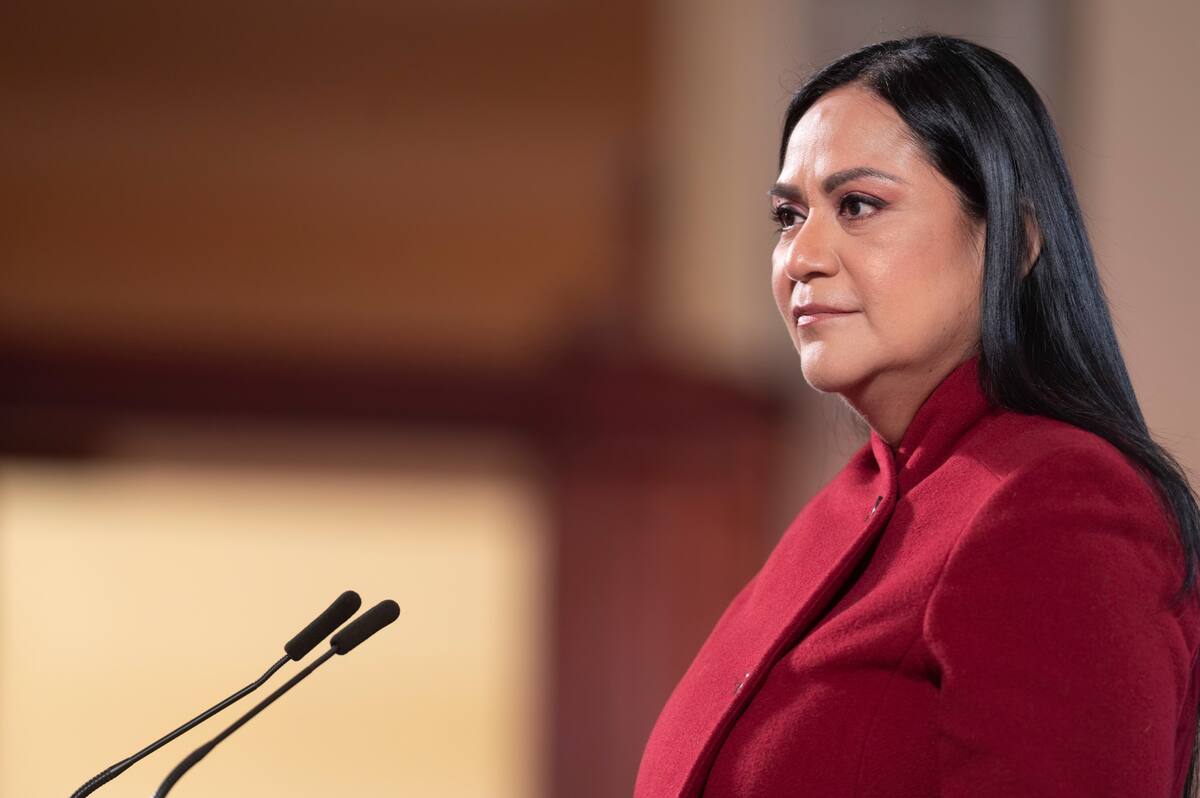 Ariadna Montiel, secretaria del Bienestar. | Crédito: Presidencia