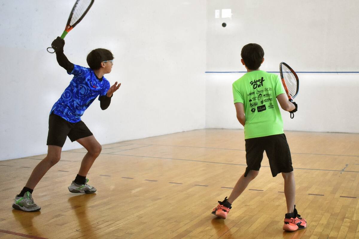 Inicia raquetbol primer control estatal con 65 participantes