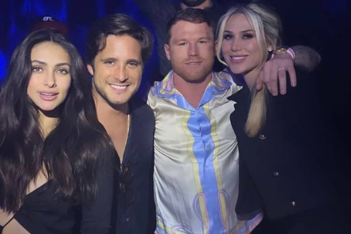 Tras derrota “El Canelo” Álvarez se va de fiesta junto a Diego Boneta