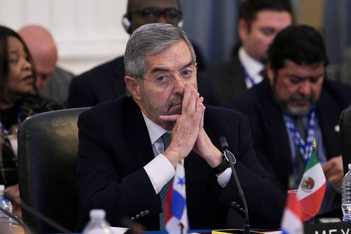 Juan Ramón de la Fuente felicita a Albert Ramdin y advierte sobre los retos que enfrenta la OEA en crimen organizado, tráfico de armas y migración