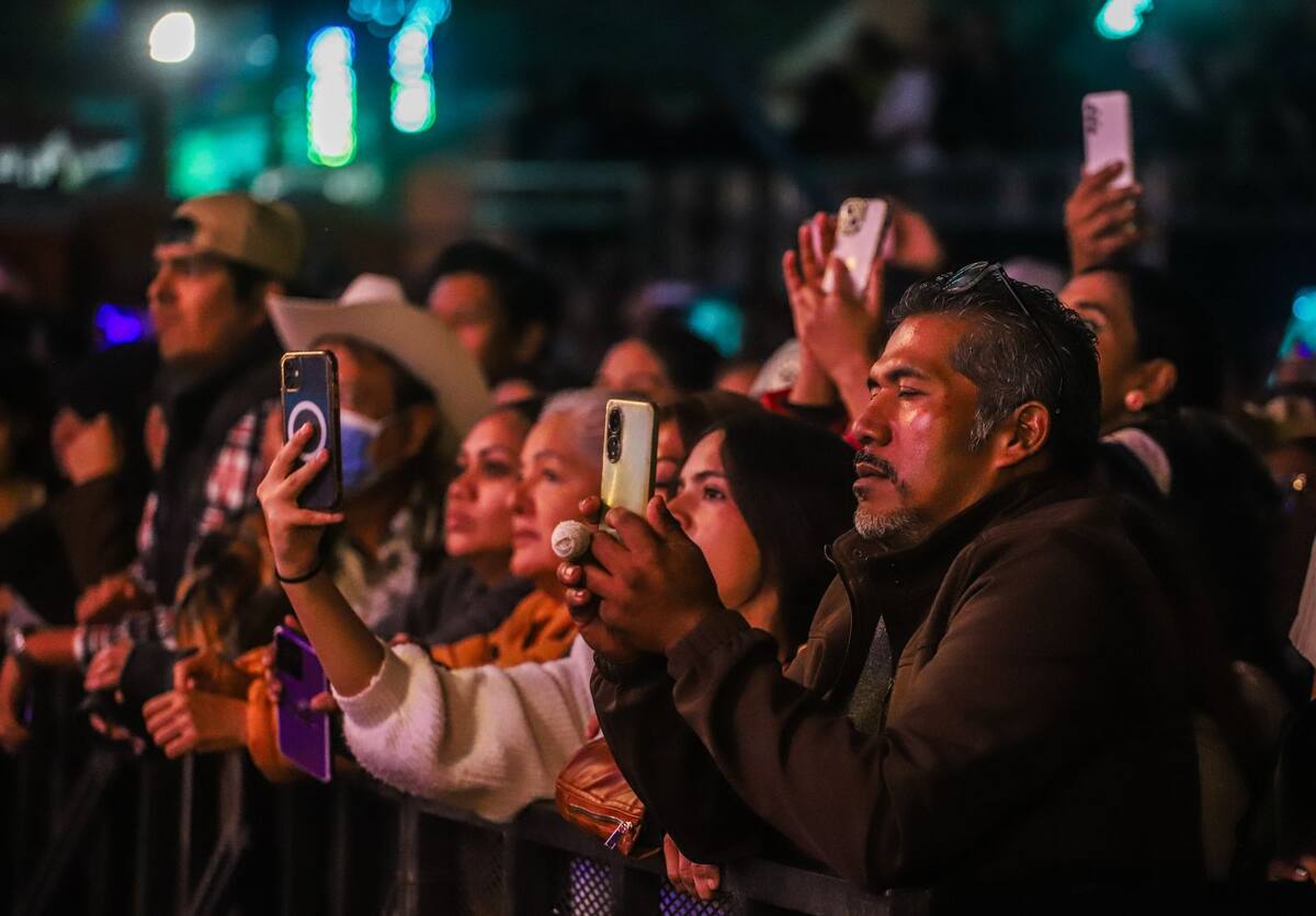 Alrededor de 20 mil personas disfrutaron del concierto.