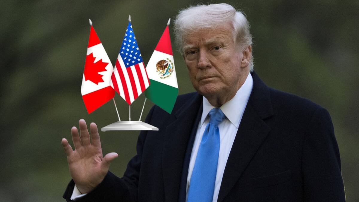 La administración estadounidense aclaró que los aranceles no aplicarían a productos comercializados dentro del marco del Acuerdo Estados Unidos-México-Canadá (T-MEC). | AP