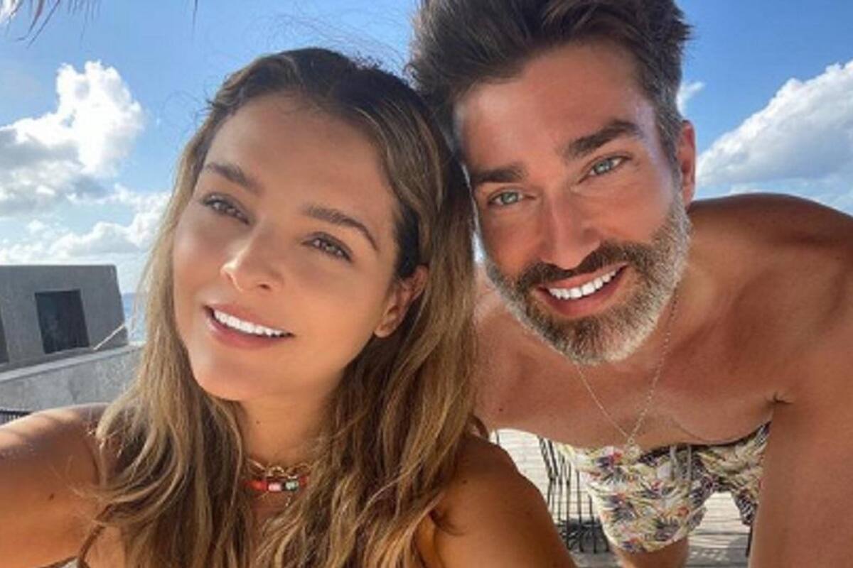 Grettell Valdez huye al ser cuestionada por su esposo Leo Clerc