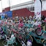 Realizan festejo del Día del Niña y el Niño Inclusivos con entrega de bicicletas en Tijuana