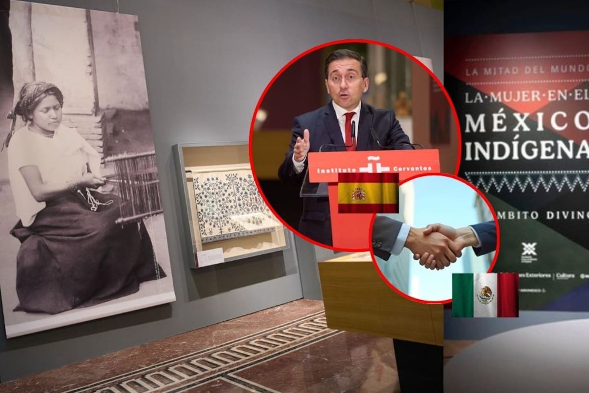España reconoce injusticias históricas hacia los pueblos originarios de México durante la inauguración de la exposición “La mujer en el México indígena”
