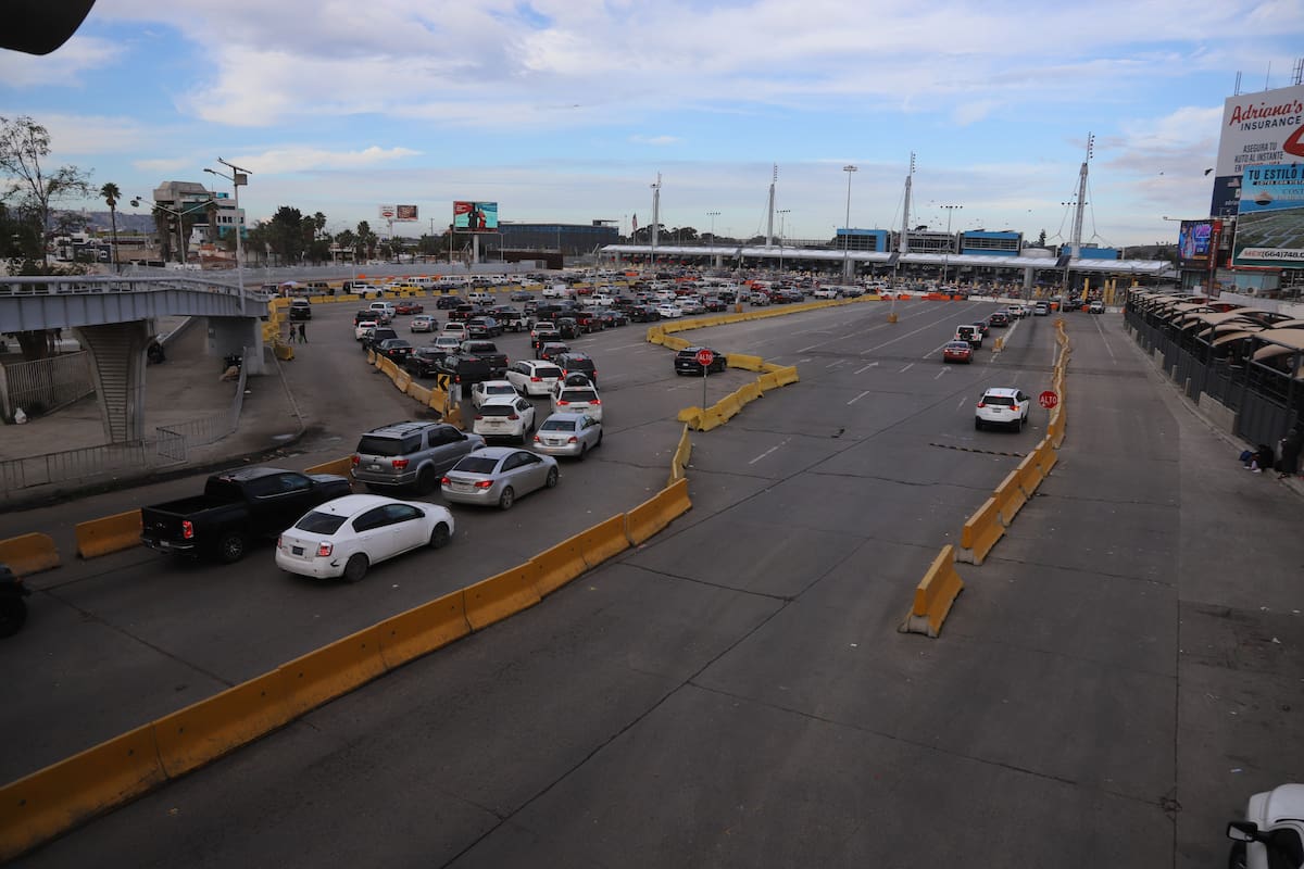 Analizan apertura de más carriles Sentri en garita de San Ysidro