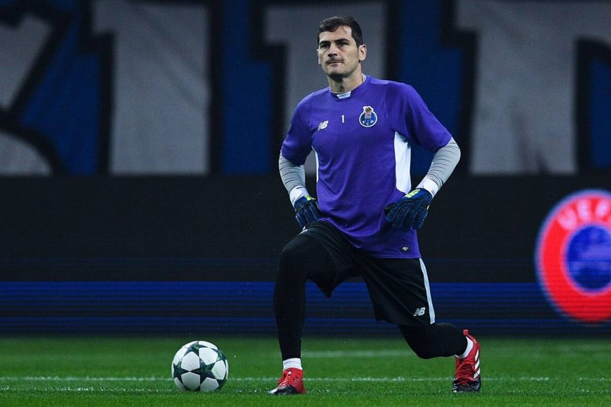 Casillas de vuelta a los entrenamientos tras dos meses de sufrir infarto