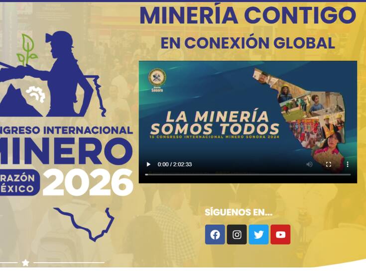 Sonora se prepara para el 16° Congreso Internacional Minero 2026