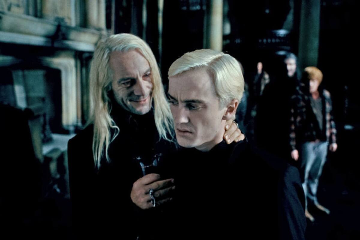 ''Lucius y Draco Malfoy'' se unen para una divertida video llamada