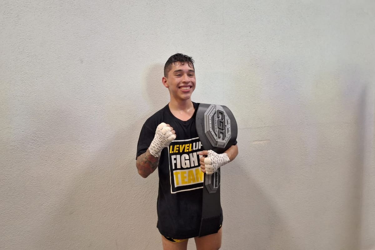 Souza se consagró campeón en kickboxing