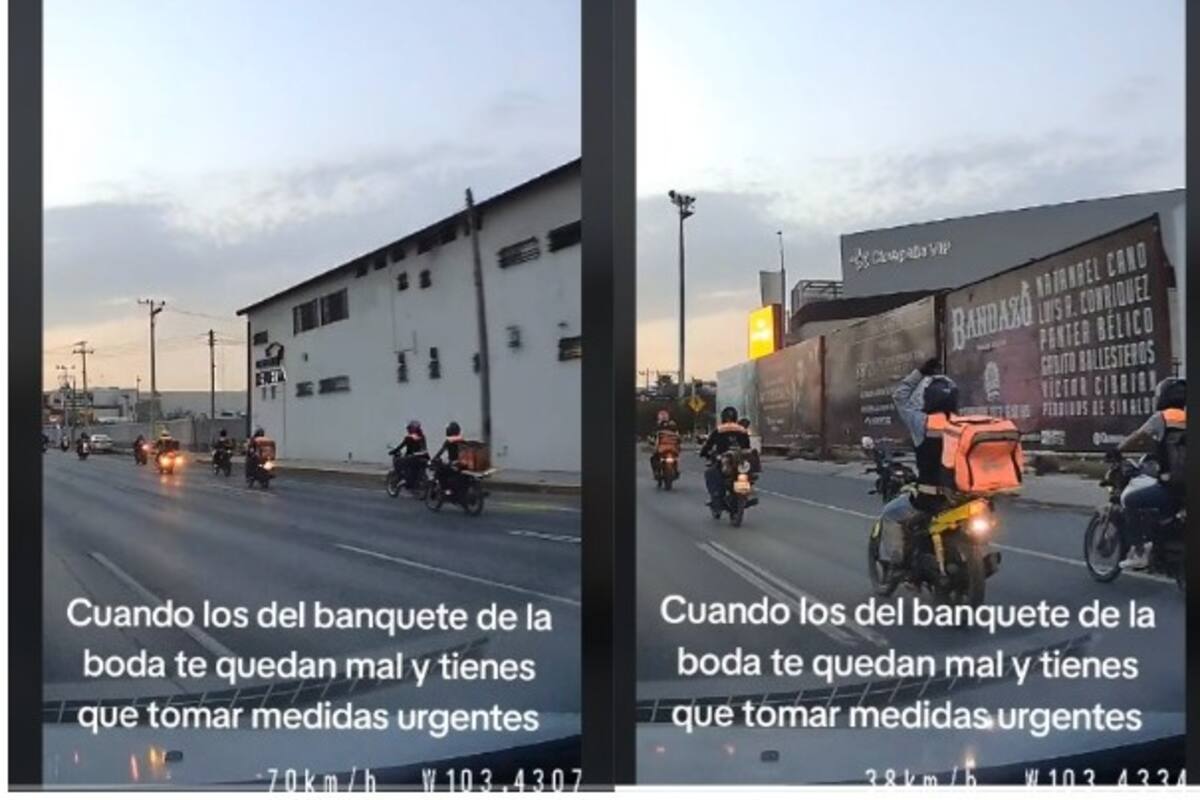 Misión imposible: Repartidores de comida rápida salvan una boda