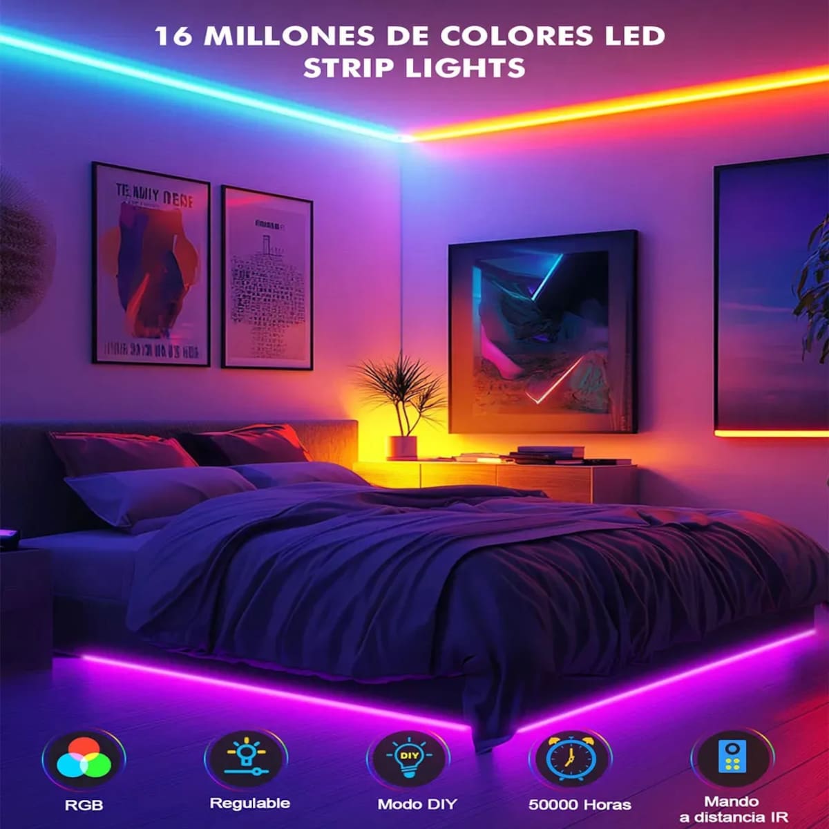 Tira LED tipo neón | Mercado Libre