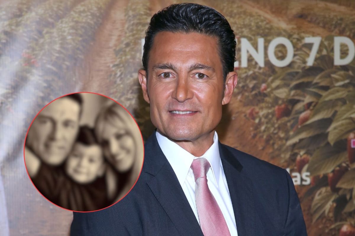 Fernando Colunga reacciona a las supuestas fotos de su esposa e hijo que se viralizaron en redes sociales