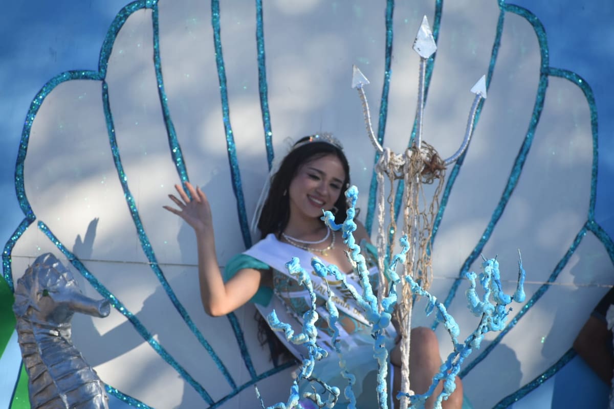 Candidata a reina, Victoria Castro. | Crédito: Omar Gustavo Cordova