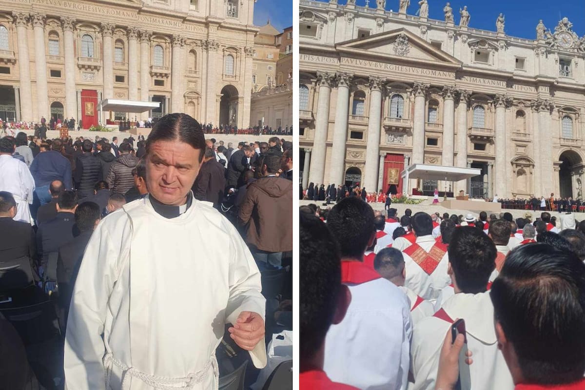 Vive sacerdote cajemense funerales y sepelio del papa Francisco